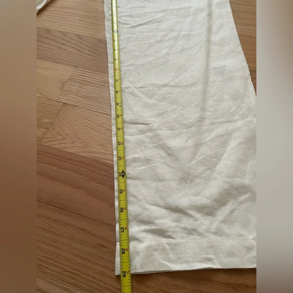 LNA off white Linen Pants - Picture 4 of 5